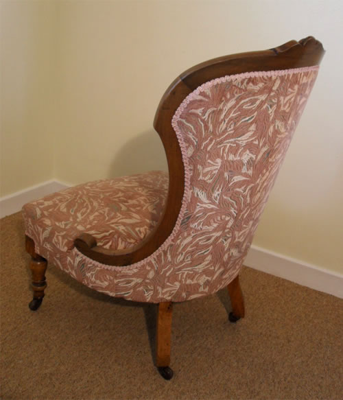 SOLD - A Good Quality Victorian Nursing Chair C1870