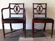 I am looking for matching Mahogany Regency Dining chairs and carvers to those pictured
