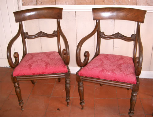 SOLD - Matching Pair of Carvers