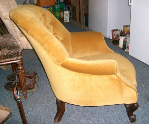 SOLD - Victorian Nursing Chair