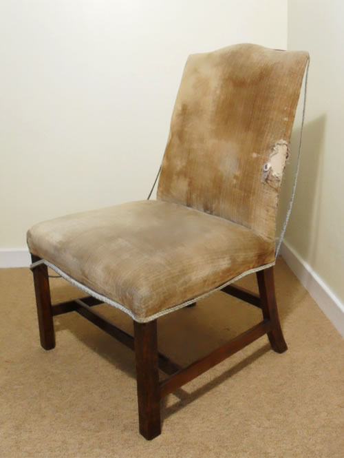 For Sale - A Good Quality Georgian Mahogany Side Chair c1830